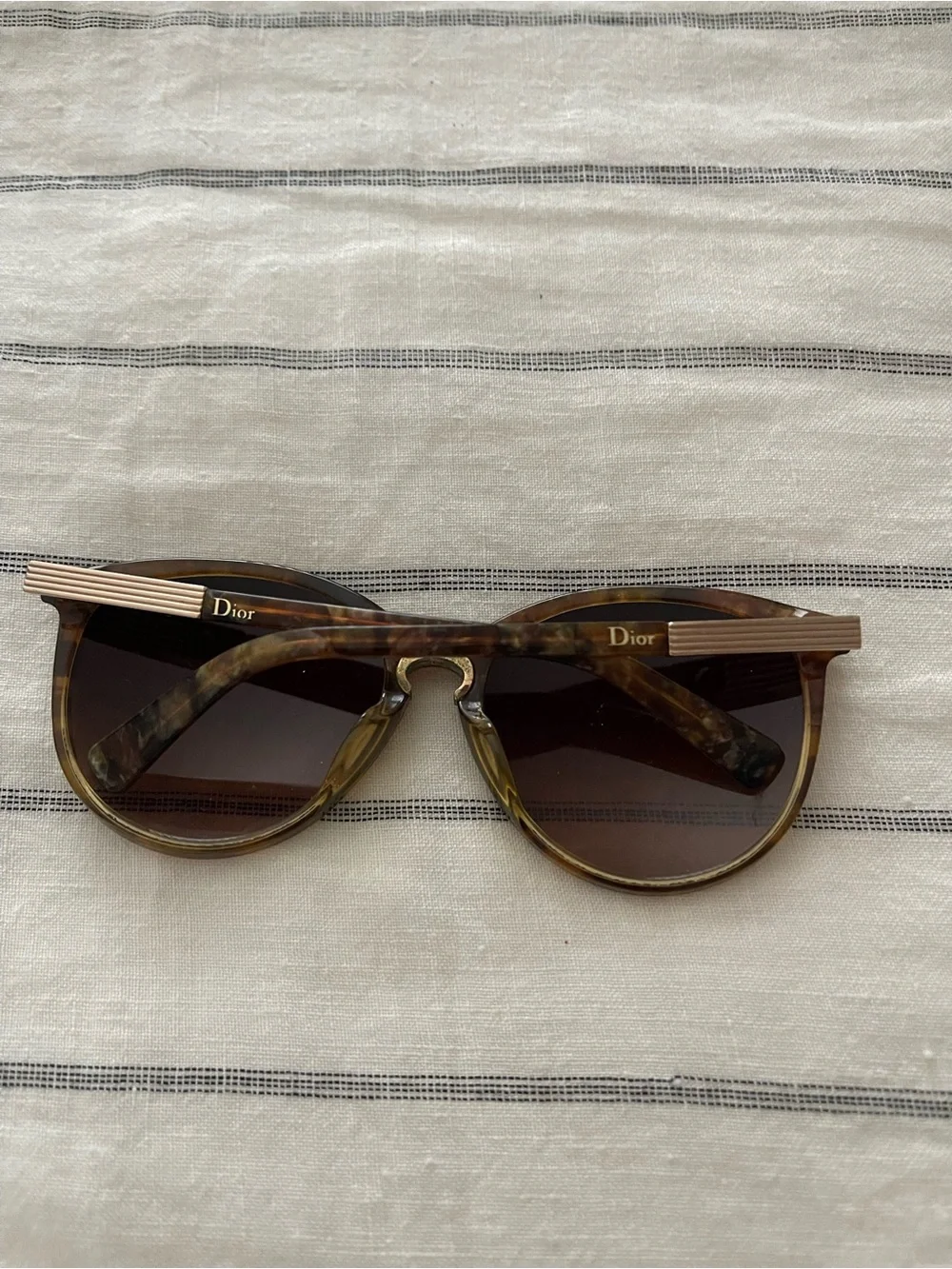 Dior Tortoiseshell Sunglasses - Brown Lenses